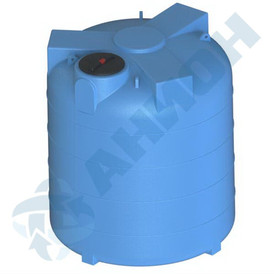 Емкость цилиндрическая вертикальная 5100 литров с дыхательным клапаном для жидкостей с плотностью до 1 г/см3